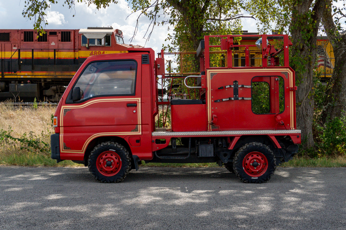 1993 Subaru Sambar Firetruck