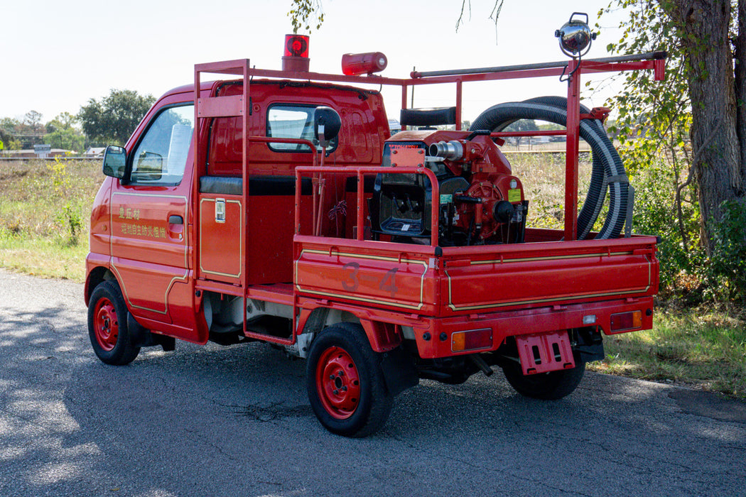 2001 Suzuki Carry Fire Truck 4WD