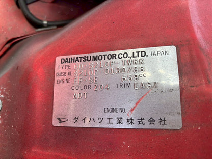 2001 Daihatsu Hijet Firetruck 4WD