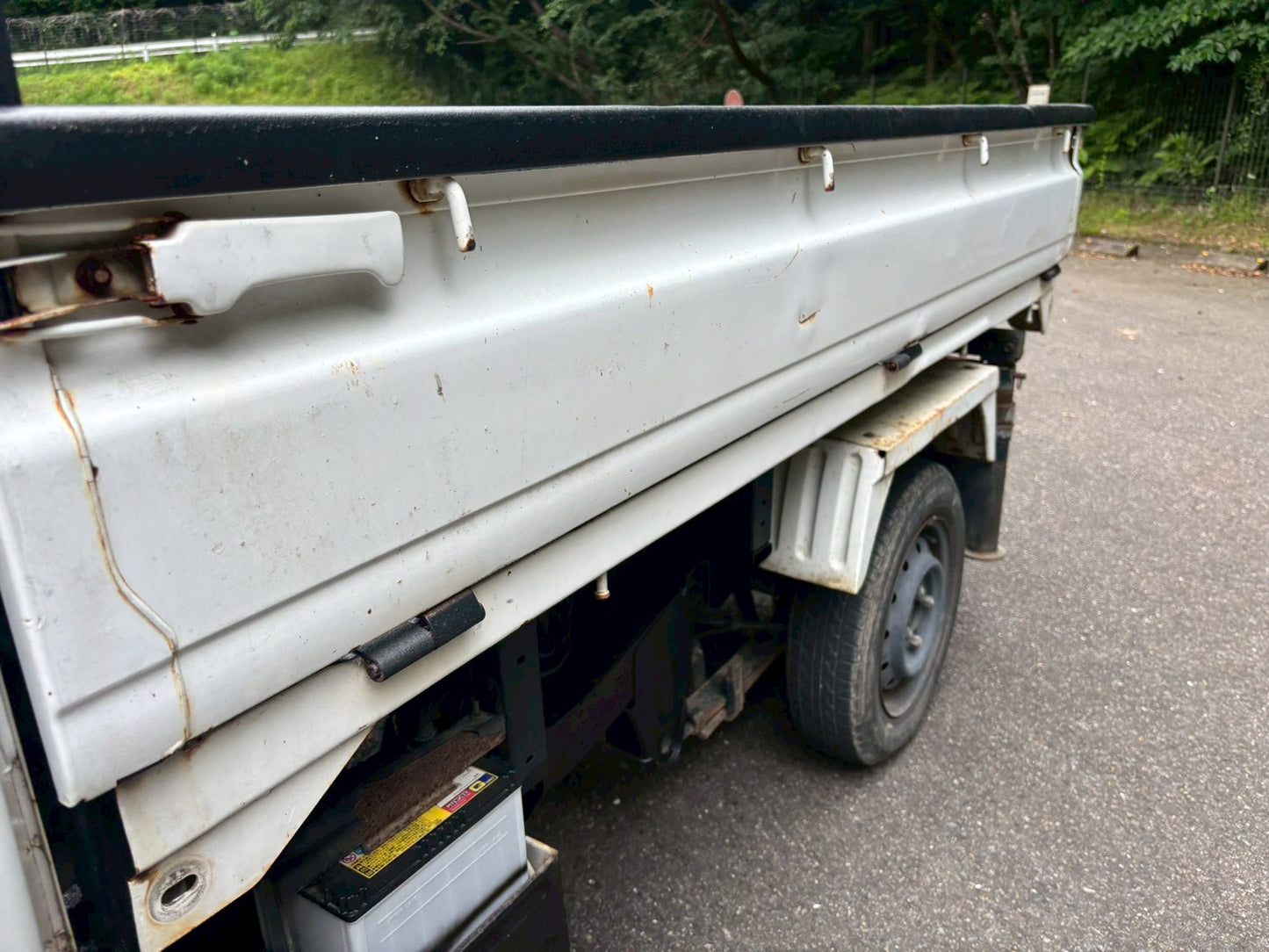 1995 Suzuki Carry Scissor Lift Dump 4WD