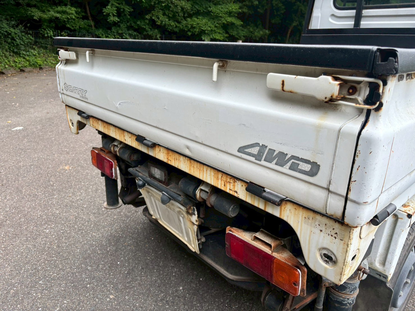 1995 Suzuki Carry Scissor Lift Dump 4WD
