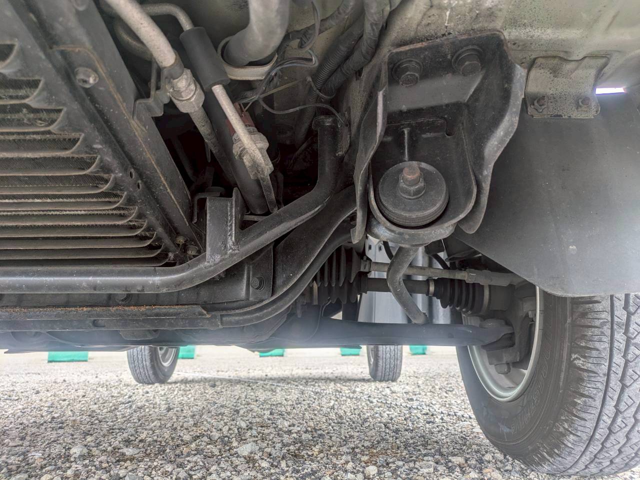 1998 Mitsubishi Minicab Scissor Lift Dump 4WD