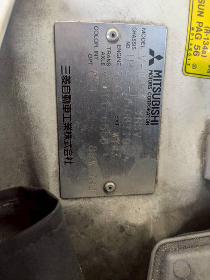 1998 Mitsubishi Minicab Scissor Lift Dump 4WD