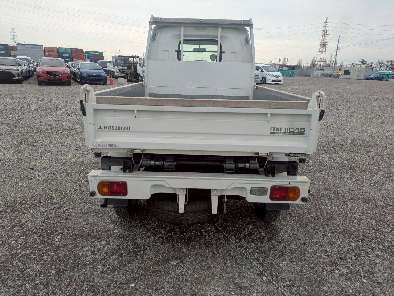 1998 Mitsubishi Minicab Scissor Lift Dump 4WD
