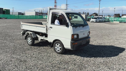 1998 Mitsubishi Minicab Scissor Lift Dump 4WD