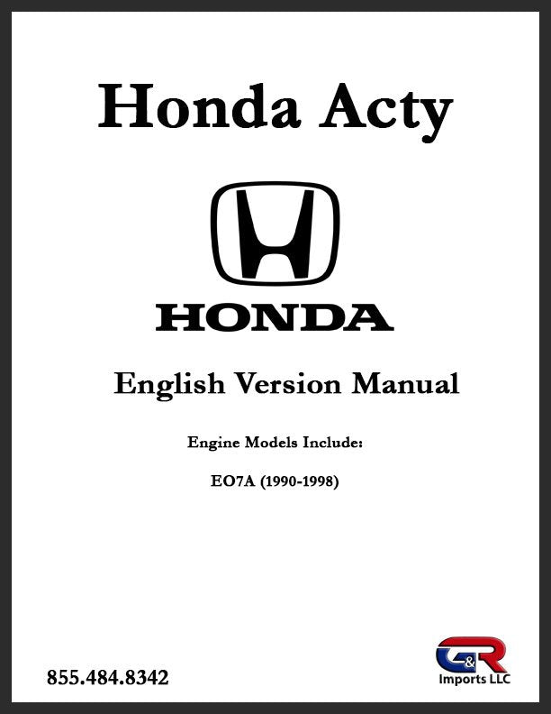 Honda Manual