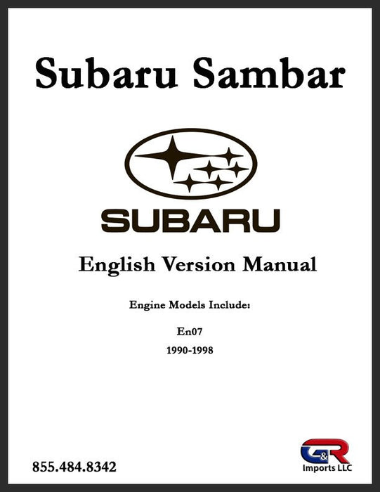Subaru Manual
